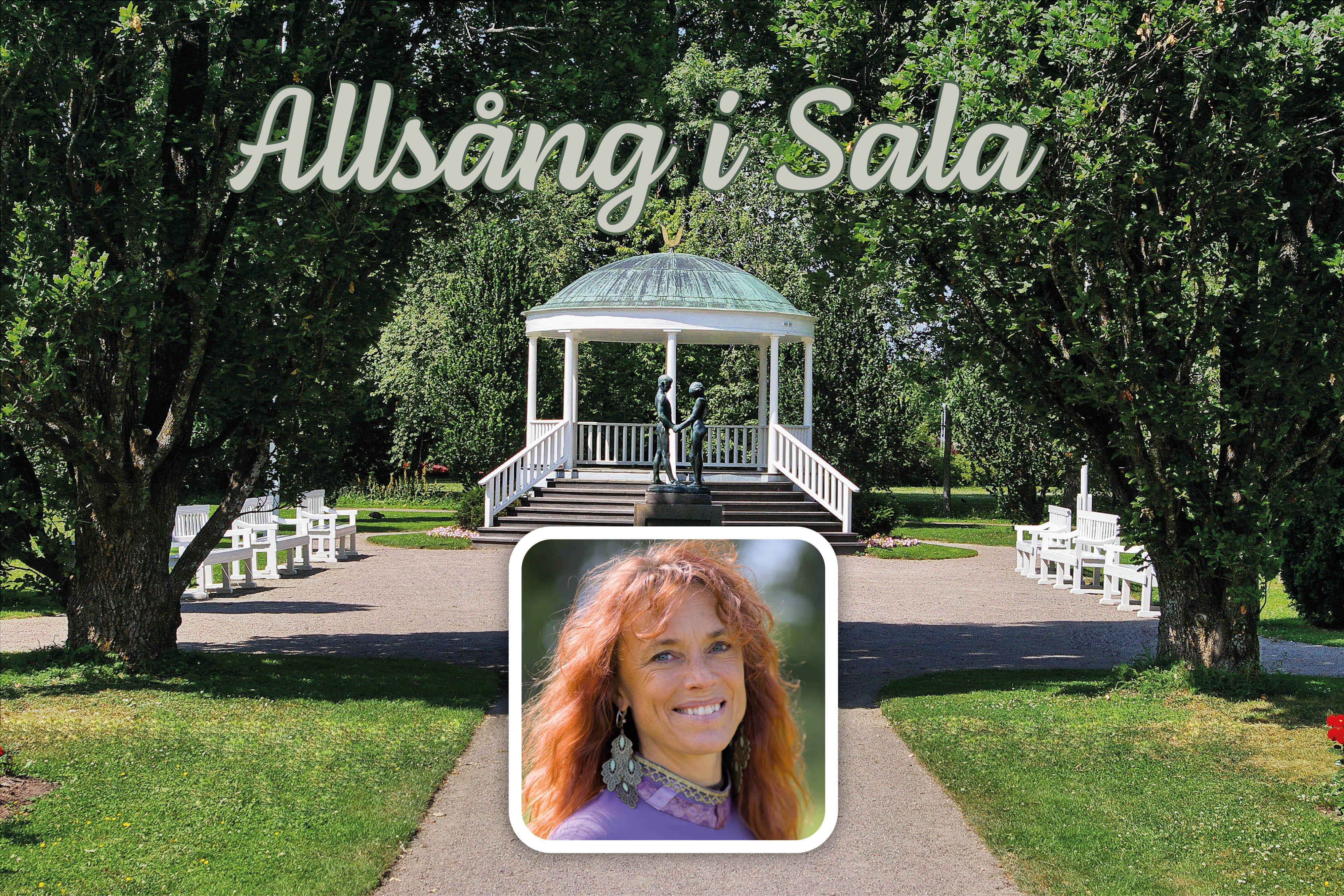 Allsång i Stadsparken med gästartist Cecilia Kyllinge Allsång i Stadsparken med gästartist Cecilia Kyllinge