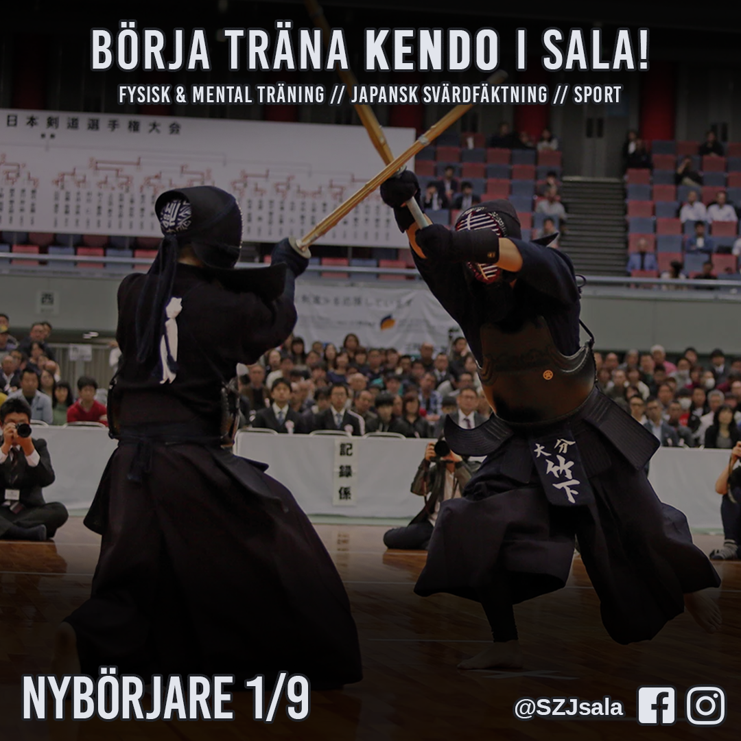 SZJ Sala Kendo Bildrättigheter/fotograf: Seiryoku Zenyo Judo SZJ Sala Kendo Bildrättigheter/fotograf: Seiryoku Zenyo Judo