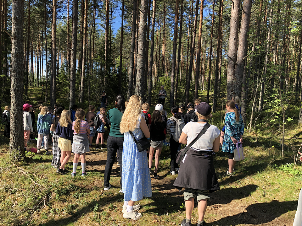 Under invigningen den 15 maj 2024