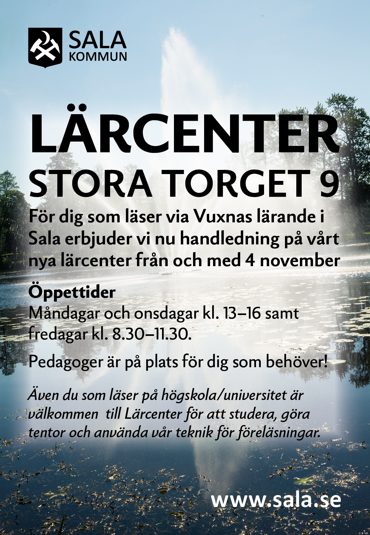 Vuxnas lärande - Lärcenter - Annons
