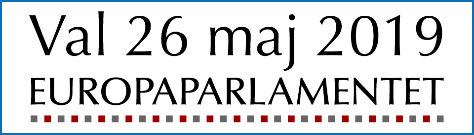 Val 26 maj 2019 - Europaparlamentet